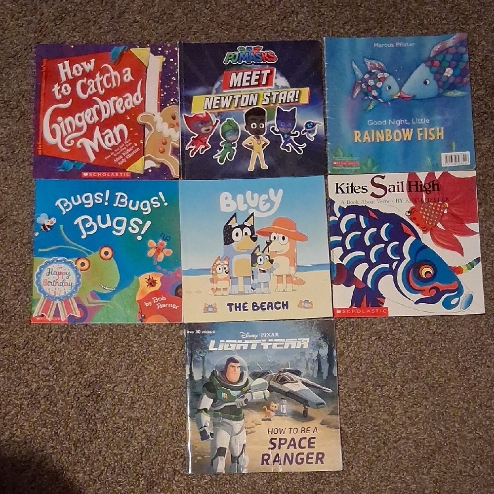 7 Books (K'- 2nd I would guess)